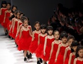 أحدث تصميمات أزياء الأطفال 2015 على منصات أسبوع الموضة ببكين