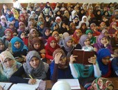 بالصور.. 7000 طالب يشاركون فى فعاليات القوافل التعليمية بمحافظة المنيا