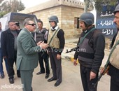 مدير أمن القاهرة يتفقد خدمات تأمين الكنائس والأكمنة الحدودية