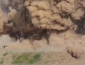 للمرة الثانية.. "داعش" يبث فيديو لتدميره أحد المعابد الأثرية فى الموصل