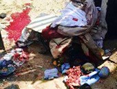 صفحة "الشرطة المصرية" تنشر صورة لآثار الحادث الإرهابى باستاد كفر الشيخ