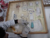 بالصور.. الإهمال عرض مستمر فى وزارة الآثار.. ننشر محضر توثيق كسر قطعتين أثريتين أثناء نقلهما إلى المتحف المصرى الكبير.. الوزارة تكرر أخطاءها.. والمسئولون ينكرون: مجرد شائعات