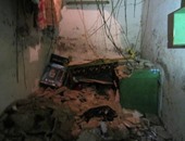 إصابة محاسب وزوجته إثر انهيار شرفة عقار قديم عليهما فى الإسكندرية