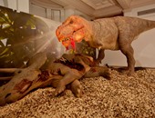 مهرجان الشارقة القرائى للطفل يستضيف أكبر مجموعة من الديناصورات العملاقة