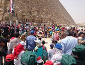 الأهرامات تستقبل 500 طفل احتفالاً بيوم اليتيم