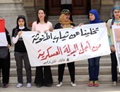 حملة مجندة مصرية تعقد أول معسكر تدريب لـ٥٠ فتاة خلال شهر رمضان  فى الصحراء