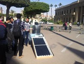 بالصور.. طلاب بهندسة القاهرة يطهون الطعام بالطاقة الشمسية