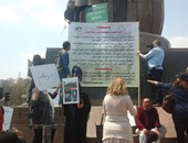 وقفة احتجاجية بميدان الأوبرا للمطالبة بإصدار قوانين ضد العنف بالحيوان