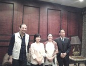 المستشار الثقافى الصينى تزور أكاديمية الفنون لبحث التعاون