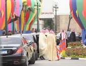 الملك سلمان يغادر مقر مجلس النواب بعد إلقاء خطابه أمام أعضاء البرلمان