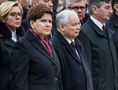 بالصور.. بولندا تحيى ذكرى رئيس راحل وضحايا آخرين فى تحطم طائرة