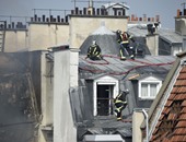 بالصور..  إصابة 5 أشخاص فى انفجار باريس وإخلاء المبنى بالكامل