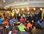 بالصور.. مطار الغردقة يحتفل بـ"يوم اليتيم" باستضافة 55 طفلا وتقديم الهدايا 