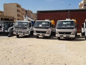 محافظ مطروح يدعم مدينة الضبعة بمعدات وسيارات بــ2 مليون جنيه