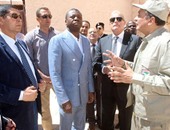 بالصور.. رئيس توجو يزور دير سانت كاترين بجنوب سيناء