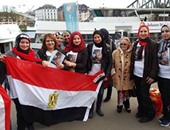بالفيديو والصور.. مسيرة لسيدات "مصر فى قلبى" فى ألمانيا لتنشيط السياحة