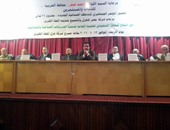 مؤتمر جماهيرى بمسرح مصر للغزل والنسيج لتدشين المنطقة الصناعية الجديدة