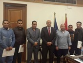 مدير أمن الإسكندرية يكرم ضباط مباحث مينا البصل على مجهوداتهم