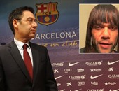 بالفيديو.. "باروكة" ألفيس تثير غضب الجماهير ورئيس برشلونة
