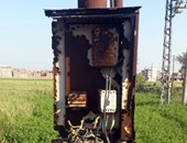 صحافة المواطن: بالصور.. كابلات كهرباء مكشوفة بقرية ميت عساس فى الغربية