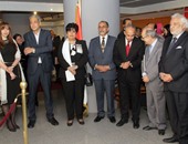 بالصور..افتتاح معرض ذاكرة الأهرام بحضور عدد من السياسيين والفنانين