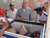 تموين الإسكندرية تضبط 215 كيلو لحوم غير صالحة خلال حملة