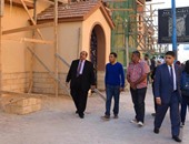 بالصور.. محافظ الإسكندرية يتفقد أعمال تطوير واجهات مبنى سراى ستانلى