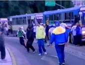 بالفيديو.. حرب شوارع فى الأرجنتين بين جماهير بوكا وكالى الكولومبى