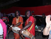 بالصور.. رقصات أفريقية واستعراضات عربية بمهرجان الطبول بالأوبرا