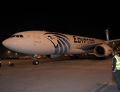وصول أول رحلة لمصر للطيران قادمة من باريس تحمل نفس رقم الطائرة المفقودة