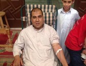 بالصور.. شباب جهينة القبلية فى الشرقية يتبرعون بالدم لإحدى الجمعيات الأهلية