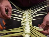 الأقباط يحتفلون بأحد السعف ذكرى دخول المسيح أورشليم