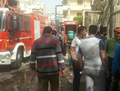 حريق هائل بـ6 منازل لأشقاء بقرية شطورة فى سوهاج