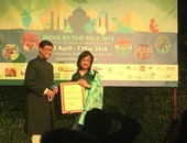 السفير الهندى يكرم نائبة "مستقبل وطن" بمهرجان الثقافة والفنون‎