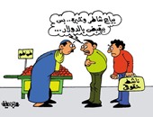 وظائف خالية لنشطاء حقوقيين والقبض بالدولار فى كاريكاتير "اليوم السابع"
