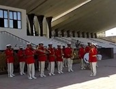 بالفيديو.. الموسيقى العسكرية تعزف مقطوعات أمام المنصة احتفالا بتحرير سيناء