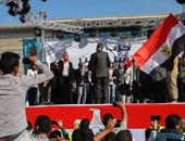 أجواء احتفالية بميدان سيدى جابر بمناسبة عيد تحرير سيناء