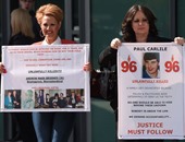 بالصور..القضاء البريطانى: ضحايا كارثة استاد "هيلزبره" الـ 96 قتلوا دون وجه حق