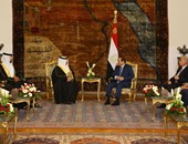بالصور.. السيسى: تطوير العلاقات المصرية البحرينية أحد ركائز العمل العربى المشترك