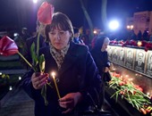 بالصور.. الأوكرانيين يحيون الذكرى الـ 30 لكارثة "تشيرنوبل" النووية