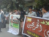 وقفة لأهالى "قرية الأمل" أمام مجلس الوزراء للمطالبة بتقنين أوضاعهم