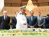 الرئيس السيسى  يفتتح المقر الجديد لوزارة الداخلية بالتجمع الخامس