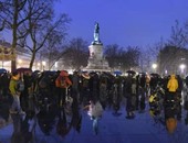 بالصور.. استمرار التظاهرات الليلية ضد قانون العمل فى فرنسا لليوم الرابع