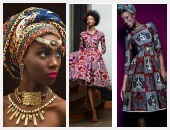 الجمال أسمر .. بالصور الألوان المبهجة تعكس تراث خطوط الموضة الإفريقية