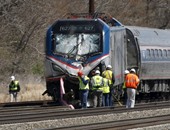 مصرع شخصين وإصابة 35 آخرين إثر خروج قطار عن القضبان فى ولاية فلادلفيا