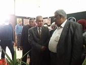 افتتاح المعرض السنوى للفنون التشكيلية بالهندسة الإلكترونية جامعة المنوفية