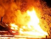 مصرع 8 أشخاص فى حريق بمنزل بمقاطعة "تومسك" الروسية