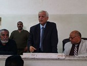 بالصور.. نائب رئيس محكمة استنائف سوهاج ونقيب المحامين يصلان محكمة طهطا