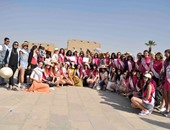 ملكات جمال البيئة يلغين زيارة قلعة قايتباى بالإسكندرية لشعورهم بالأرهاق