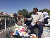 قوافل جامعة قناة السويس تعالج 214 حالة فى رأس مسلة بجنوب سيناء
